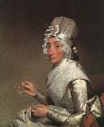 Gilbert Charles Stuart Mrs Richard Yates oil on canvas